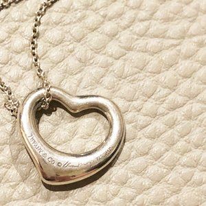 Tiffany Peretti Open Heart Pendant